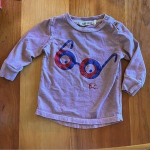 6-12 month bobo chooses long sleeve shirt